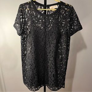 MICHAEL Michael Kors Black Lace Dress - Size 10